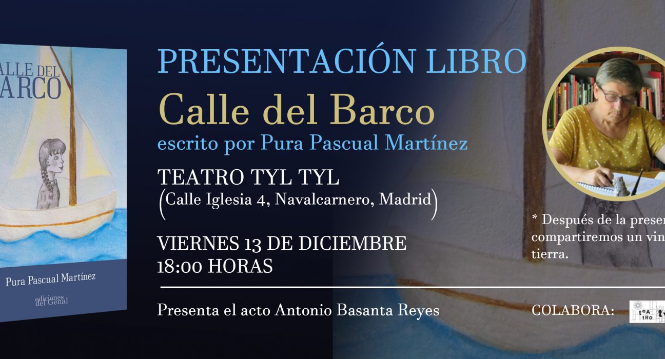 Presentación libro "Calle del Barco" de Pura Pascual