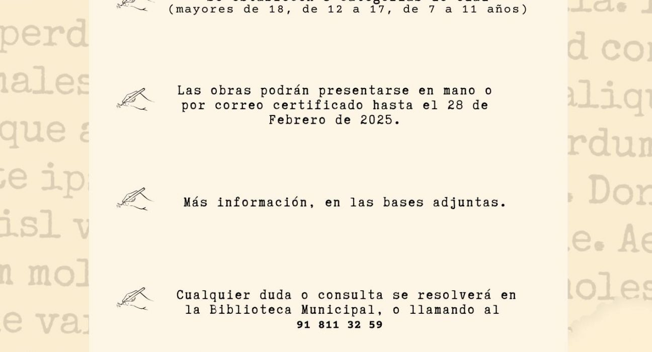 Certamen literario Navalcarnero