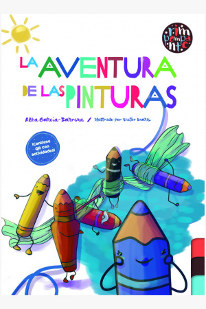Portada de La aventura de las pinturas de Alba García Barrera