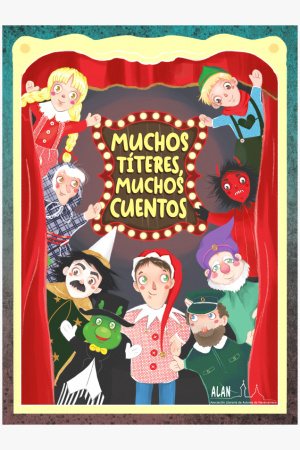 Portada Antología Muchos títeres, muchos cuentos