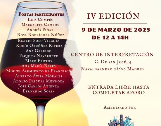 Cartel IV Edición Poesía y Vino 2025