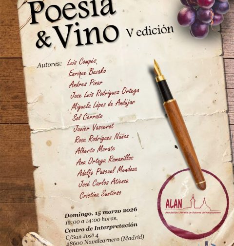 Cartel Poesía y Vino 2026