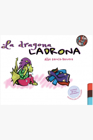 Portada de La dragona ladrona de Alba García Barrera