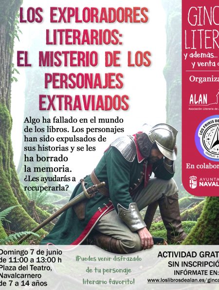 Cartel Gincana Literaria 7 junio-cuadrado-rrss