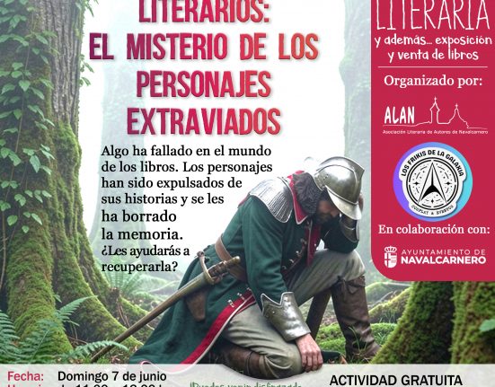 Cartel Gincana Literaria 7 junio-cuadrado-rrss