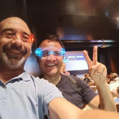 En la presentación de "Muchos títeres, muchos cuentos"